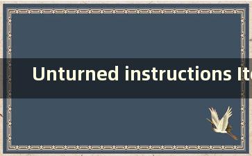 Unturned instructions Item ID 2020（Unturned instructions Item ID Vehicle）